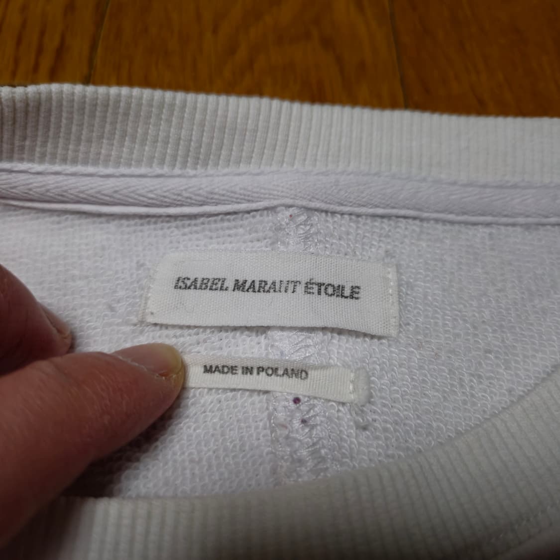 마랑 marant 로고 컬러 맨투맨 상품이미지6