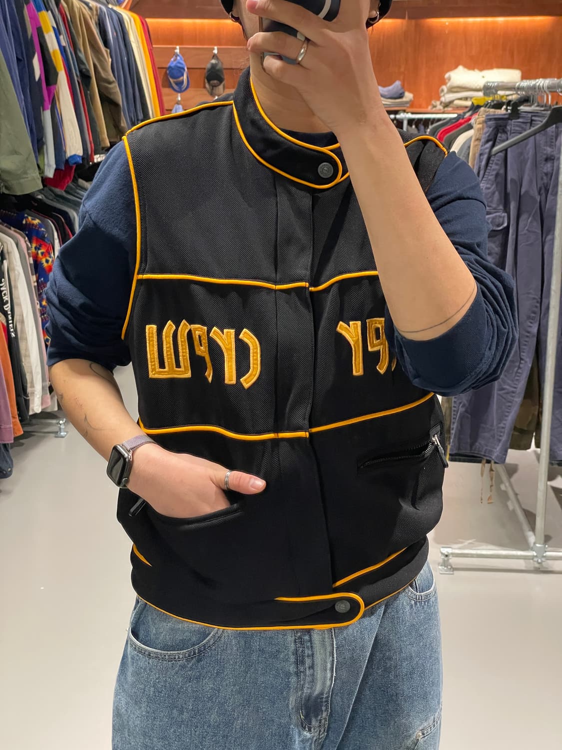 인터크루 올드스쿨 베스트 조끼   상품이미지6