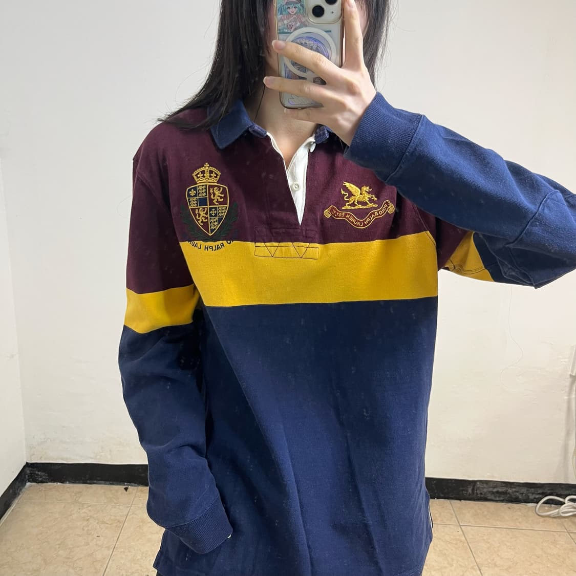 Polo 90’s chief keef rugby shirt 상품이미지3