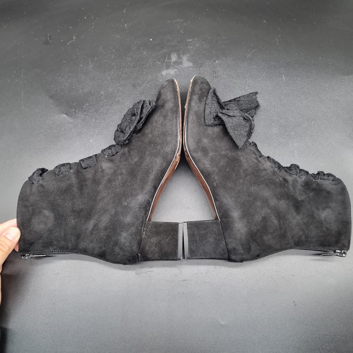 agl 여성스웨이드부츠 36 220 굽5 상품이미지5