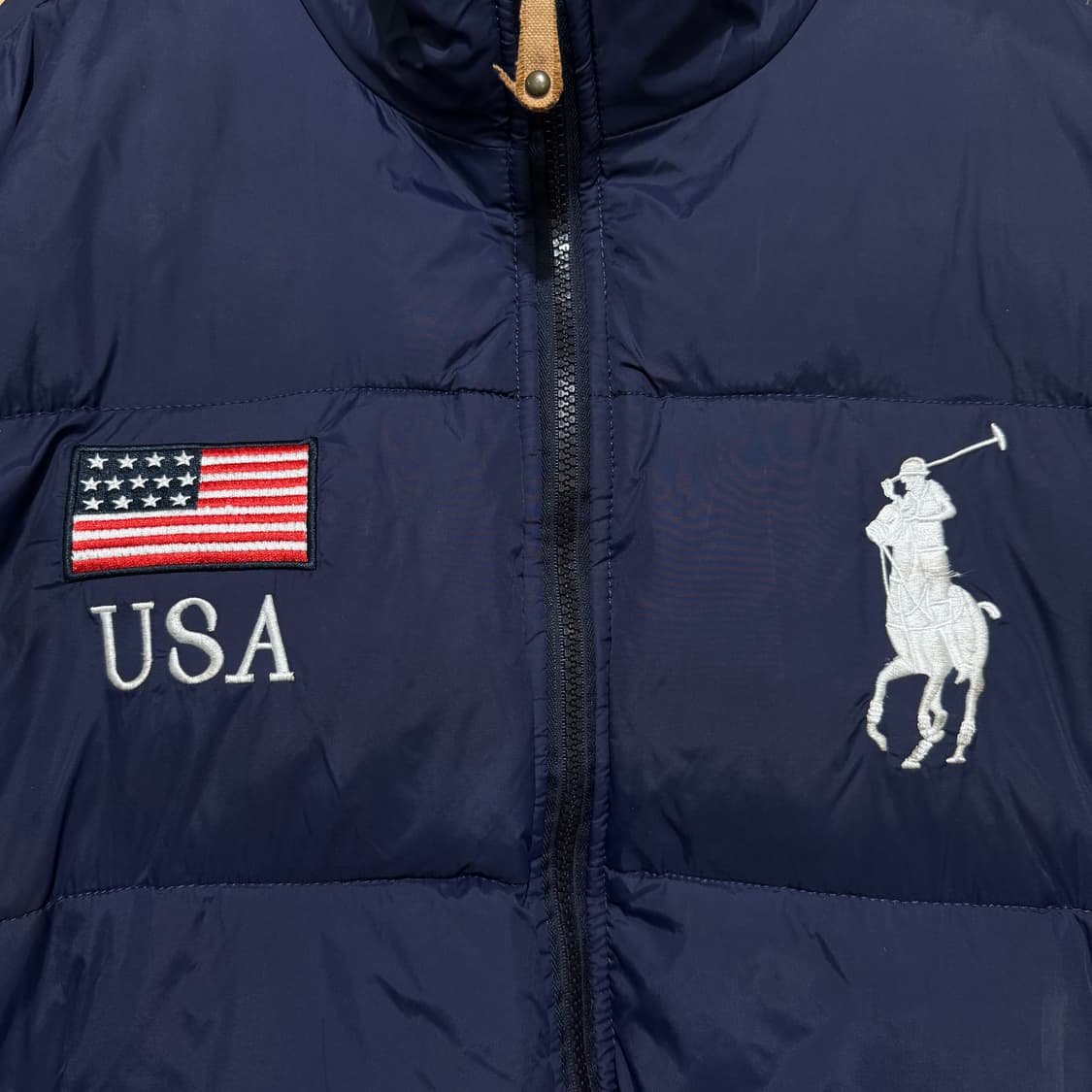 폴로 레이싱 패딩 상품이미지3