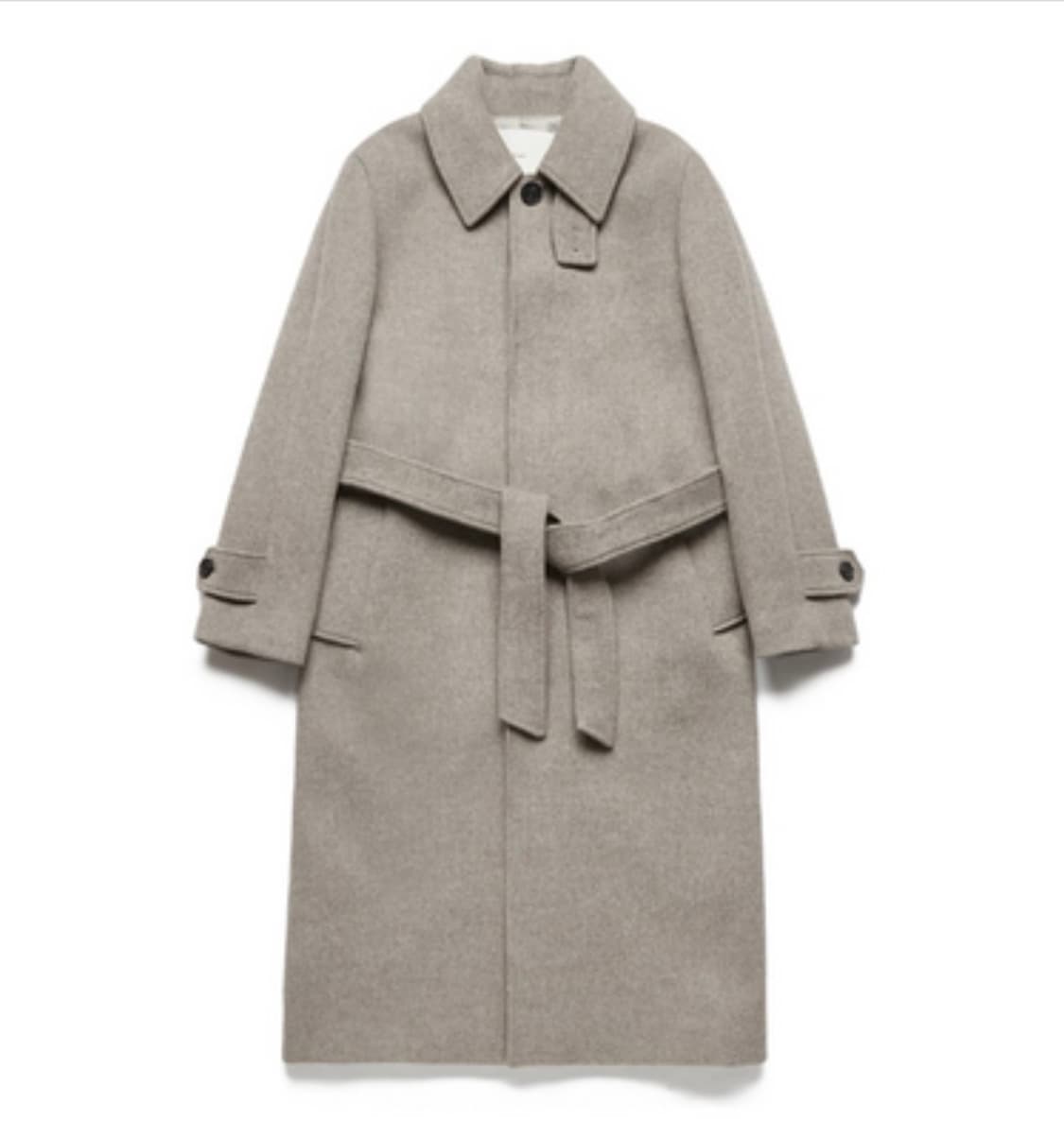 던스트 벨티드 울 맥코트 새상품 상품이미지4