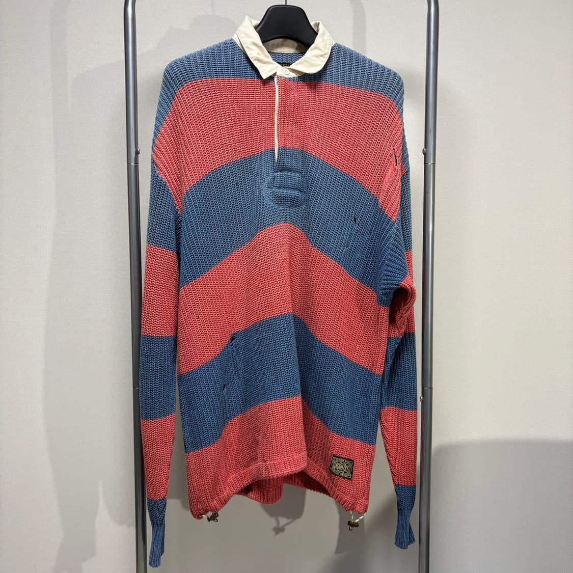 3) kapital 캐피탈 코튼 니트 럭비 셔츠 상품이미지1