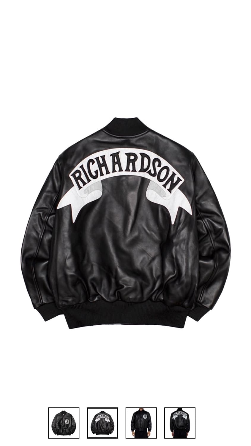 L) 리차드슨 호텔올림피아 바시티 자켓 상품이미지2