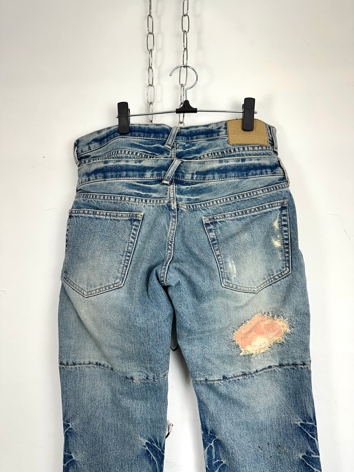 PPFM Double Waist Distressed Denim 상품이미지8