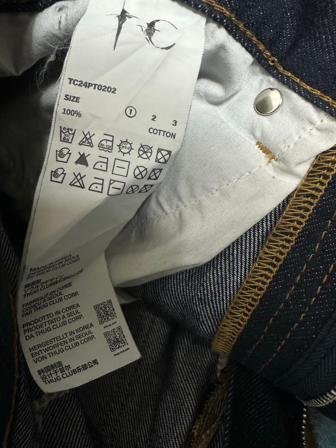 떠그클럽 체인스티치데님 상품이미지4