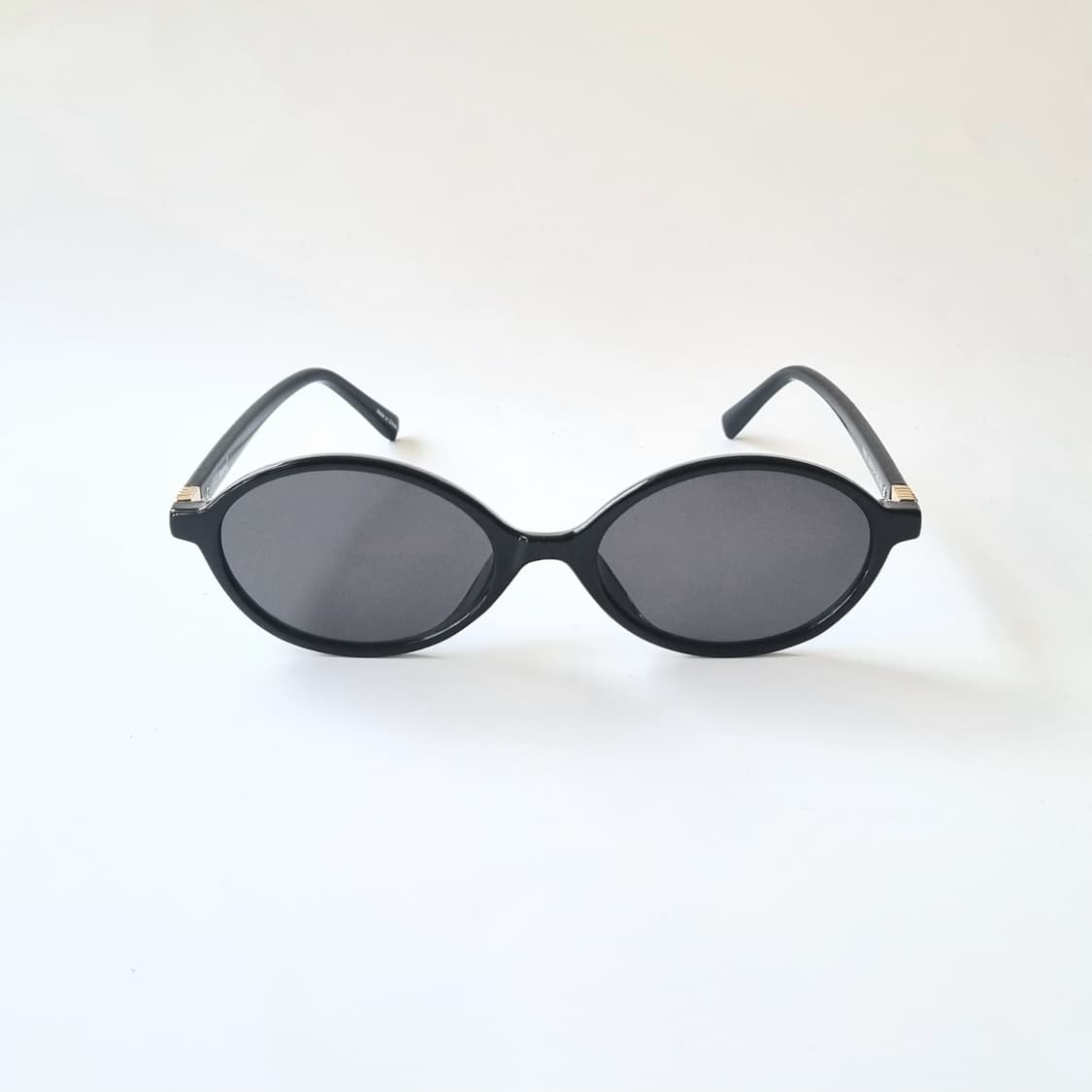 90s 빈티지 감성, 골드 힌지 오벌 선글라스 상품이미지3