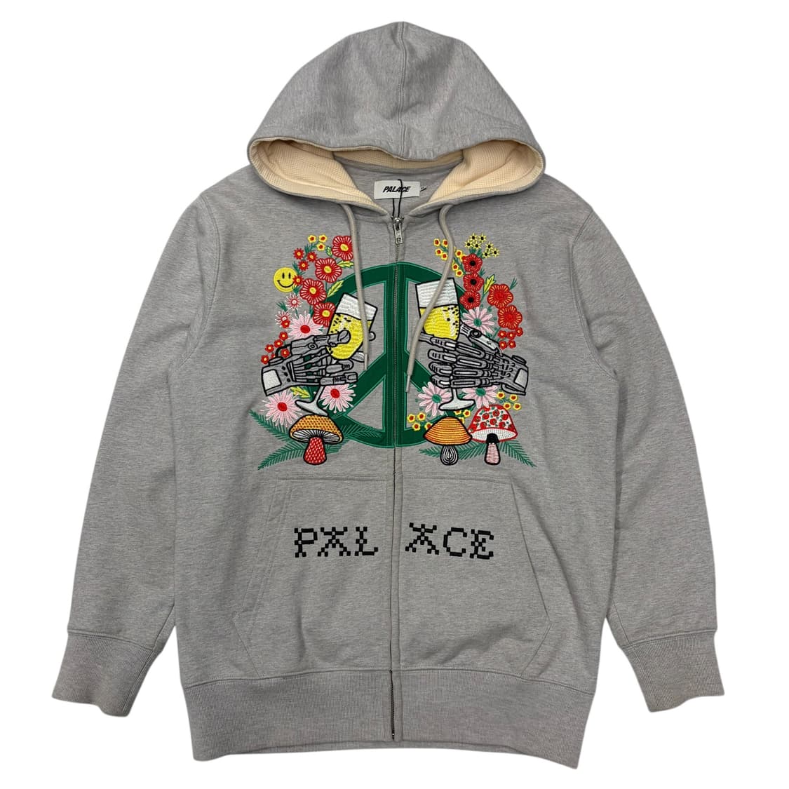 21ss 팔라스 히피 살루트 그레이 후드집업 M 상품이미지1