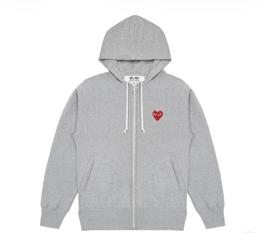 꼼데가르송 5하트 후드집업 상품이미지1