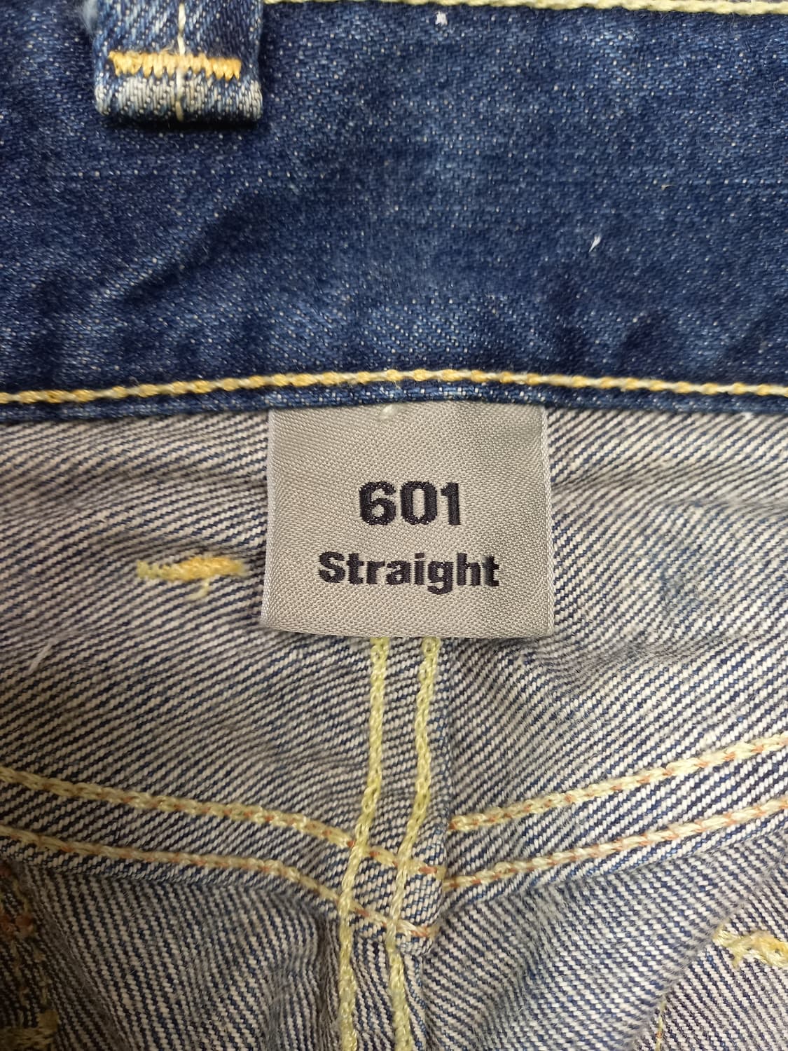 32 리바이스601 데미지워싱 일자진 32-376 상품이미지8