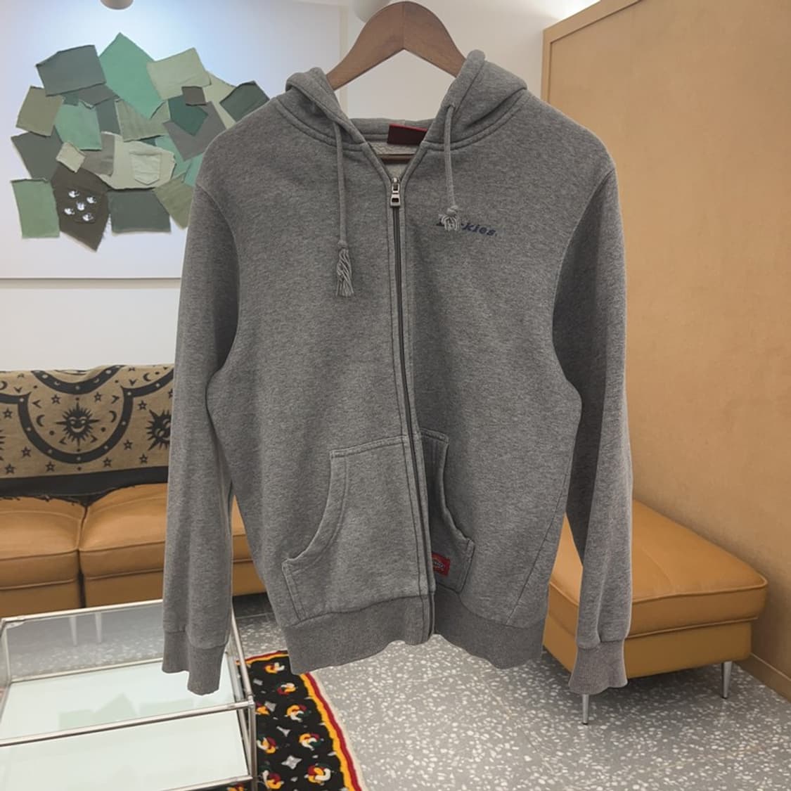 디키즈 올드스쿨 빈티지 약기모 후드 집업 S C07217 상품이미지3