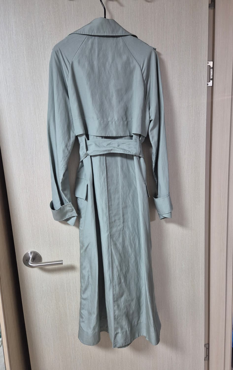 COS 코스 롱트렌치 린넨  코트  34 신형 리오셀 상품이미지5