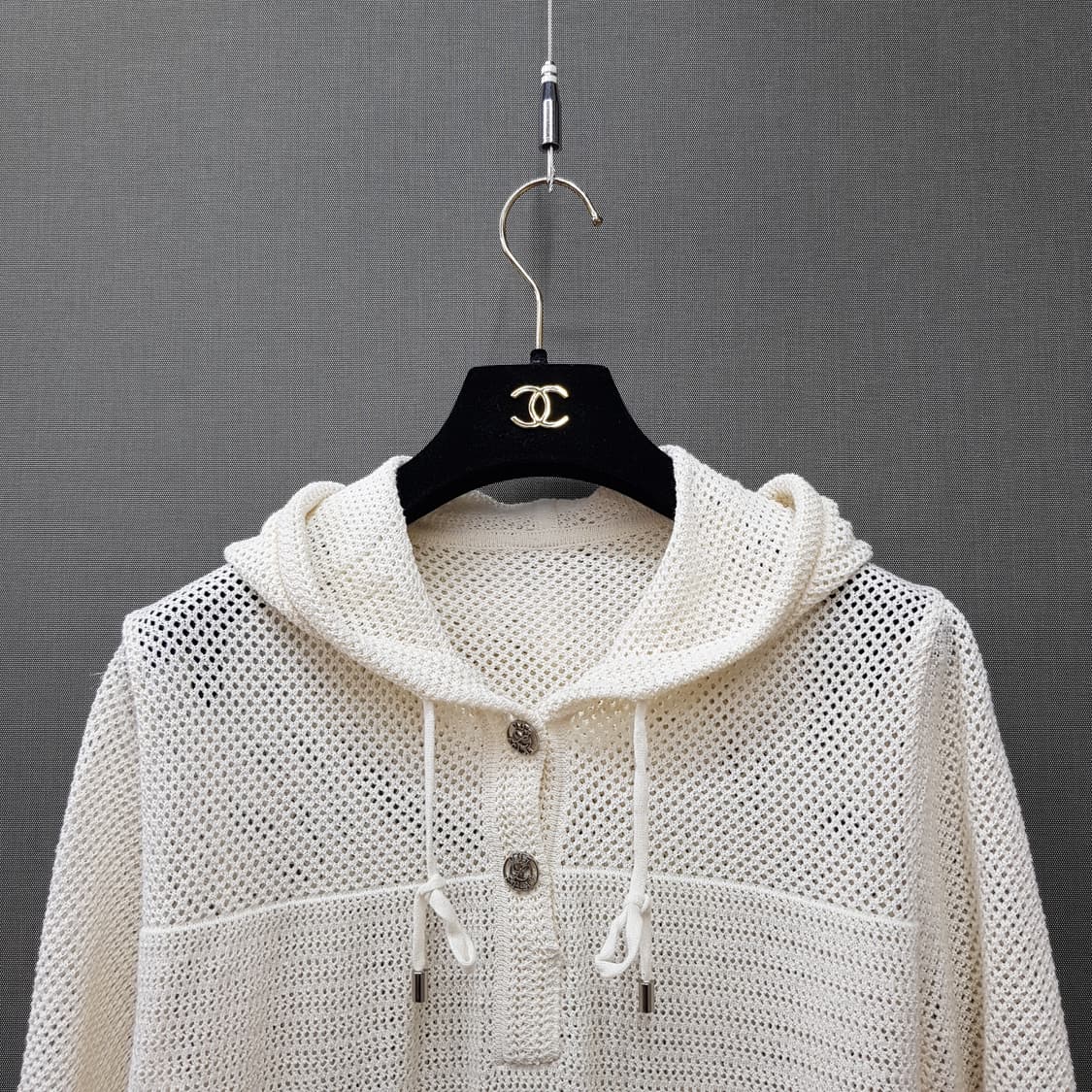 한섬 래트 2021 후드 반팔 니트 F사이즈 상품이미지2