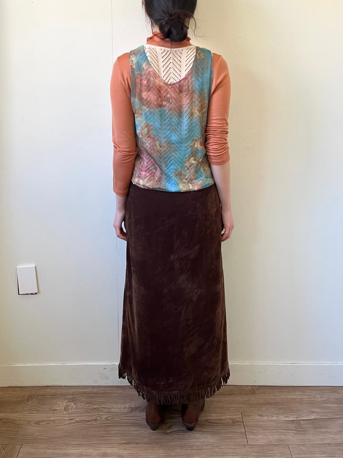 Japan vtg 레이어드 베스트  상품이미지9