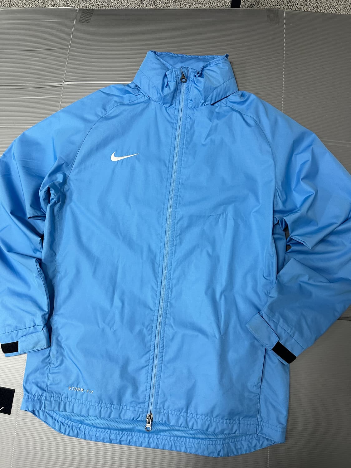 나이키 스톰핏 스우시 2way 바람막이 자켓 블루 S 상품이미지1