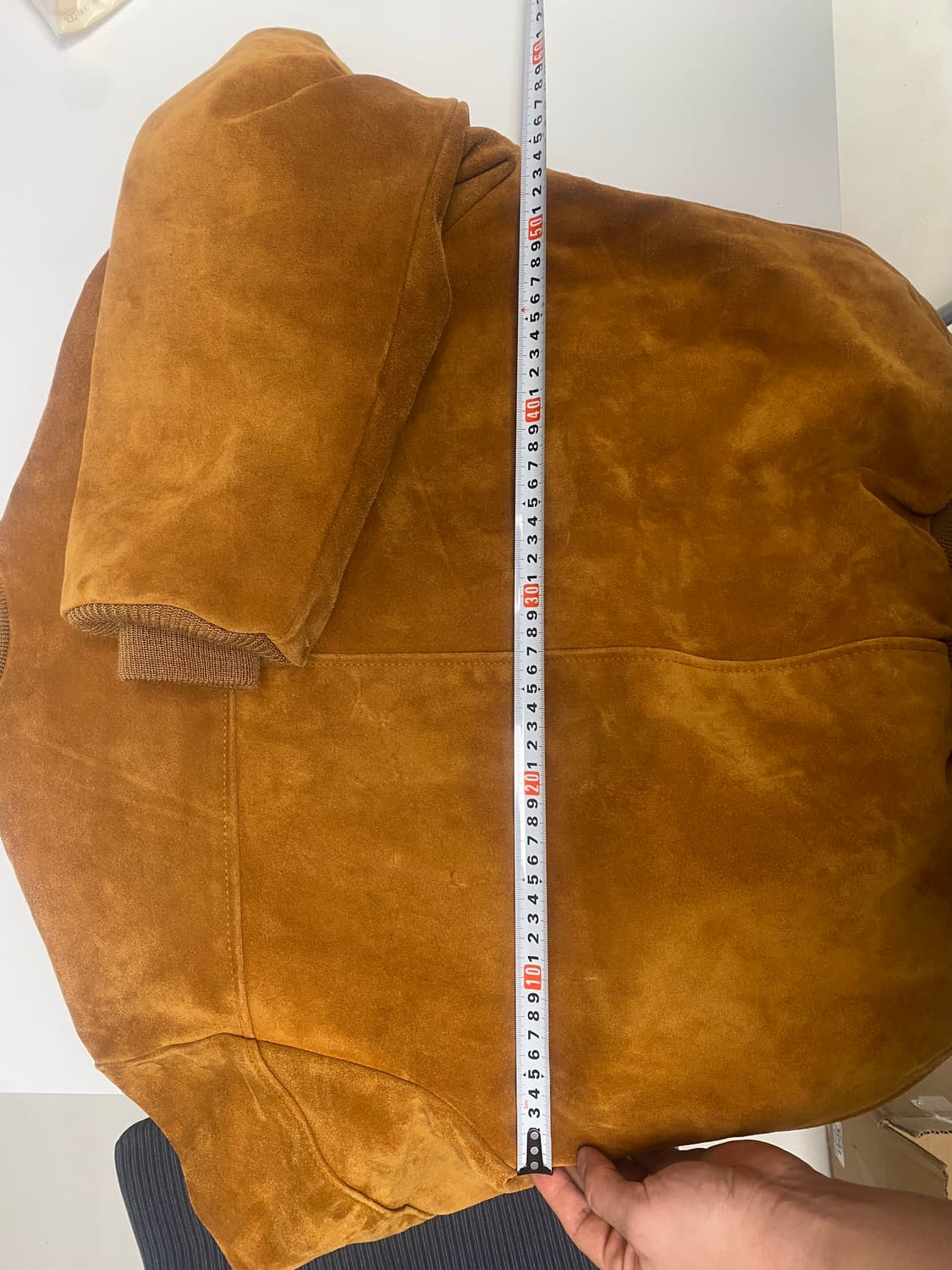 쇼트 schott 스웨이드(러프아웃) 봄버 자켓 38 상품이미지9