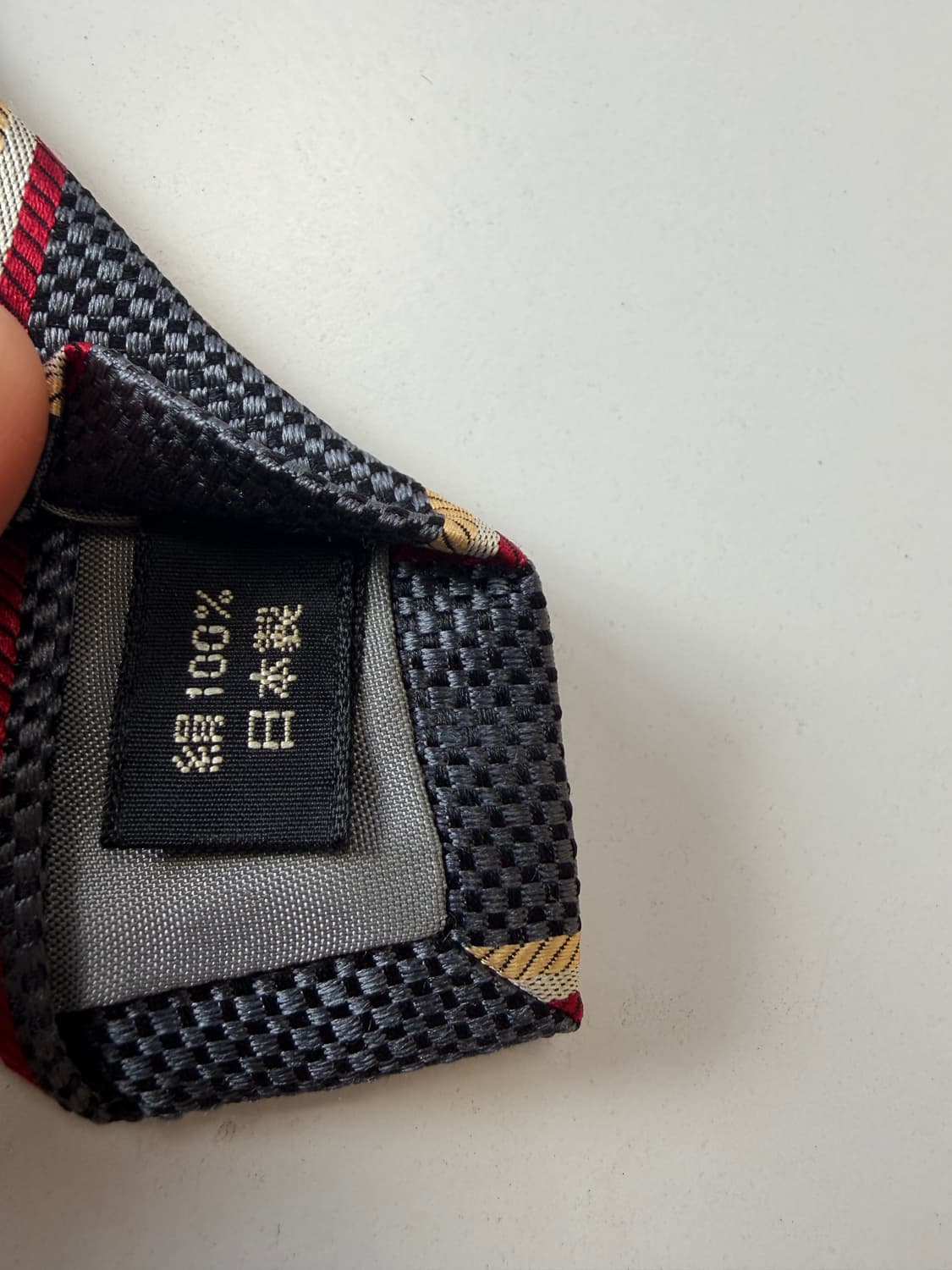 비사루노 (Visaruno) 실크 넥타이 9cm 상품이미지6