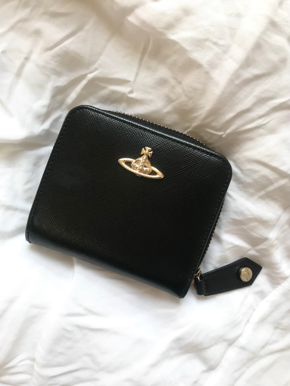 비비안웨스트우드 블랙 반지갑 상품이미지1