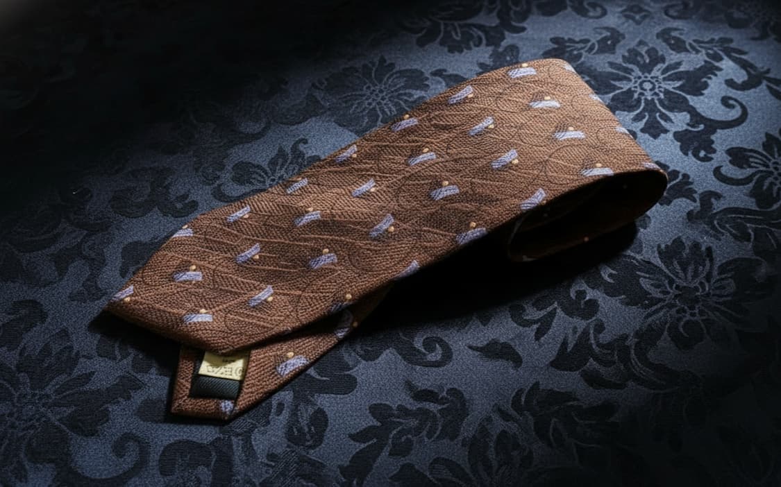 [새상품/이탈리아] 정품 빌라 볼게리 100% 실크 클래식 넥타이 상품이미지1