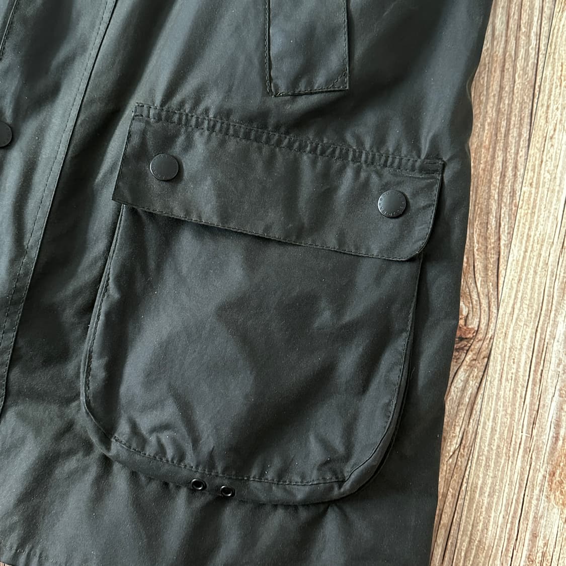 BARBOUR 바버 비데일 칠드런 왁스 자켓 세이지그린 XL 사이즈 상품이미지7