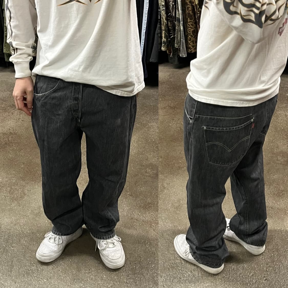 00s 리바이스 엔지니어드진 001 블랙 (34“) 상품이미지6