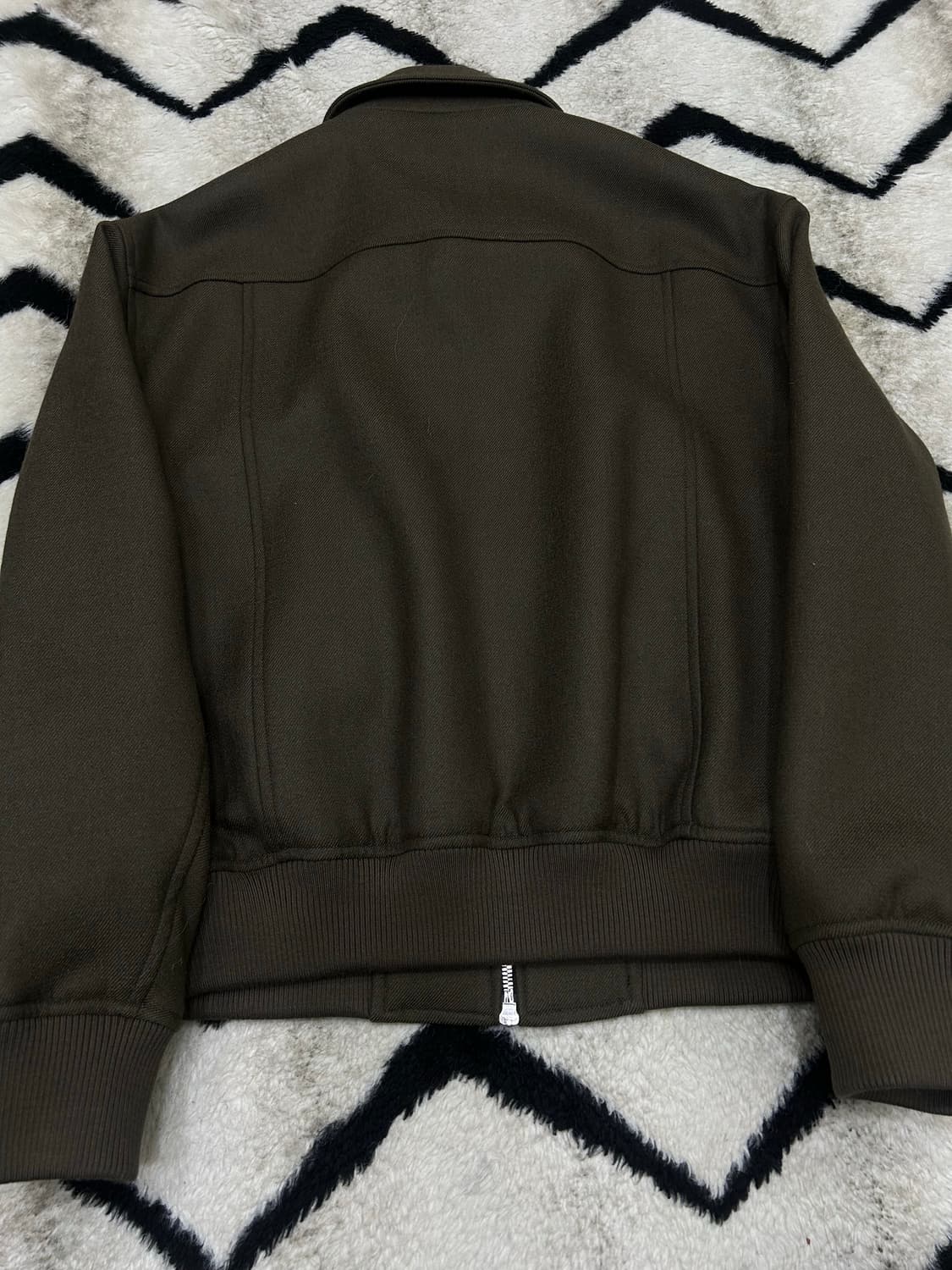 [95]질스튜어트 뉴욕 오버핏 울 블루종 상품이미지6