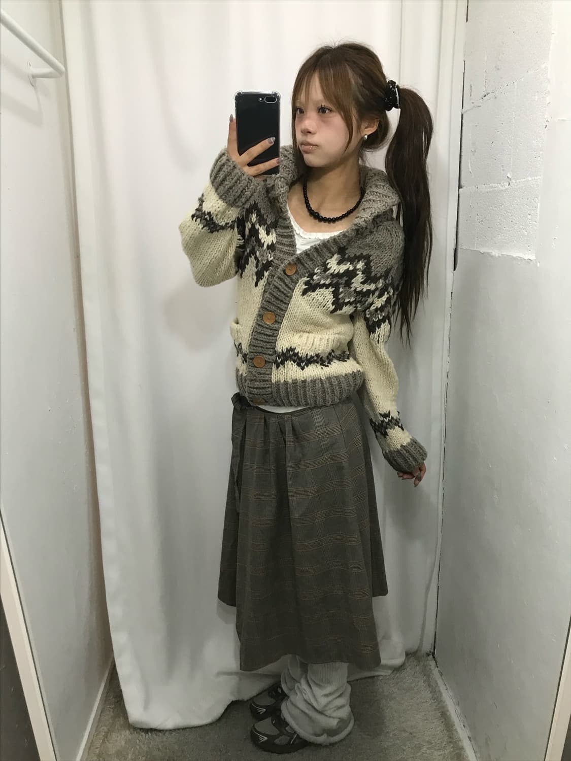 ♥  엑팜 레이스 벨트 스커트 코디 세트 ♥  상품이미지2