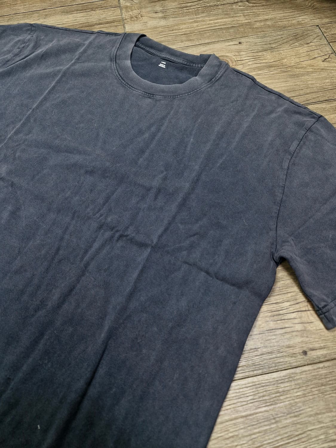 (미시착새상품) 이지갭 (YEEZY GAP) 미발매 블랙워시드 티셔츠 L 상품이미지1