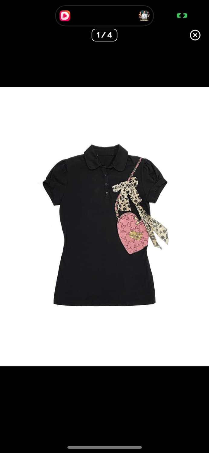 모스키노 프린팅 폴로셔츠 상품이미지1