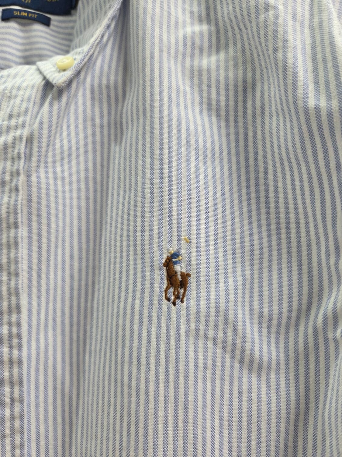 폴로 랄프로렌 스트라이프 옥스포드 셔츠(M) 상품이미지4