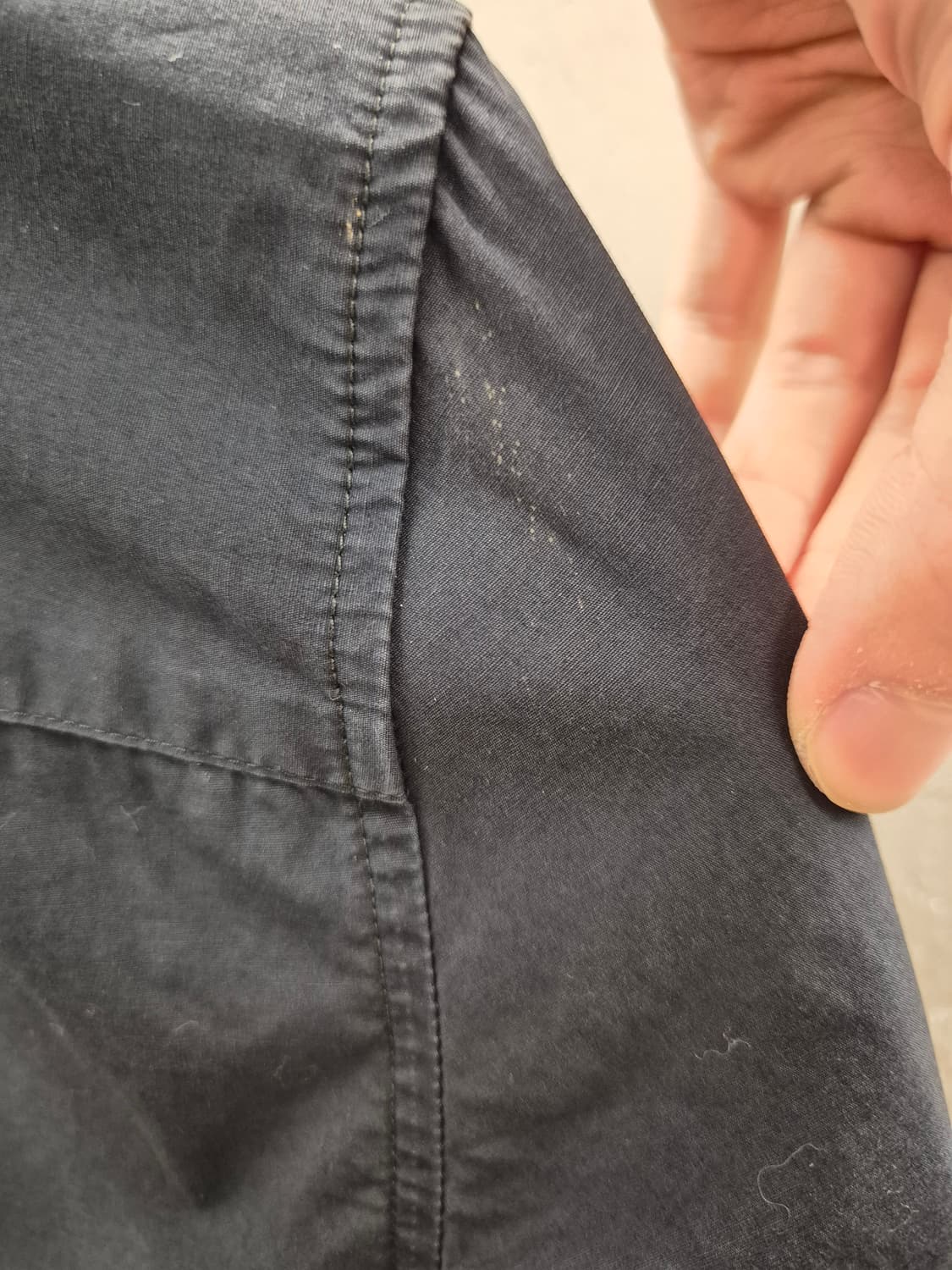 Armani Exchange 슬림핏 네이비 셔츠 S 상품이미지4