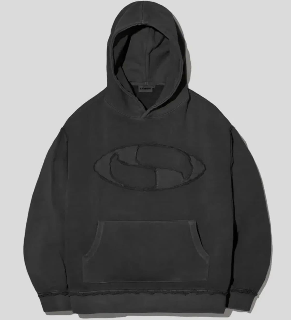 로어즈 피그먼트 다잉 후드티 L 상품이미지3