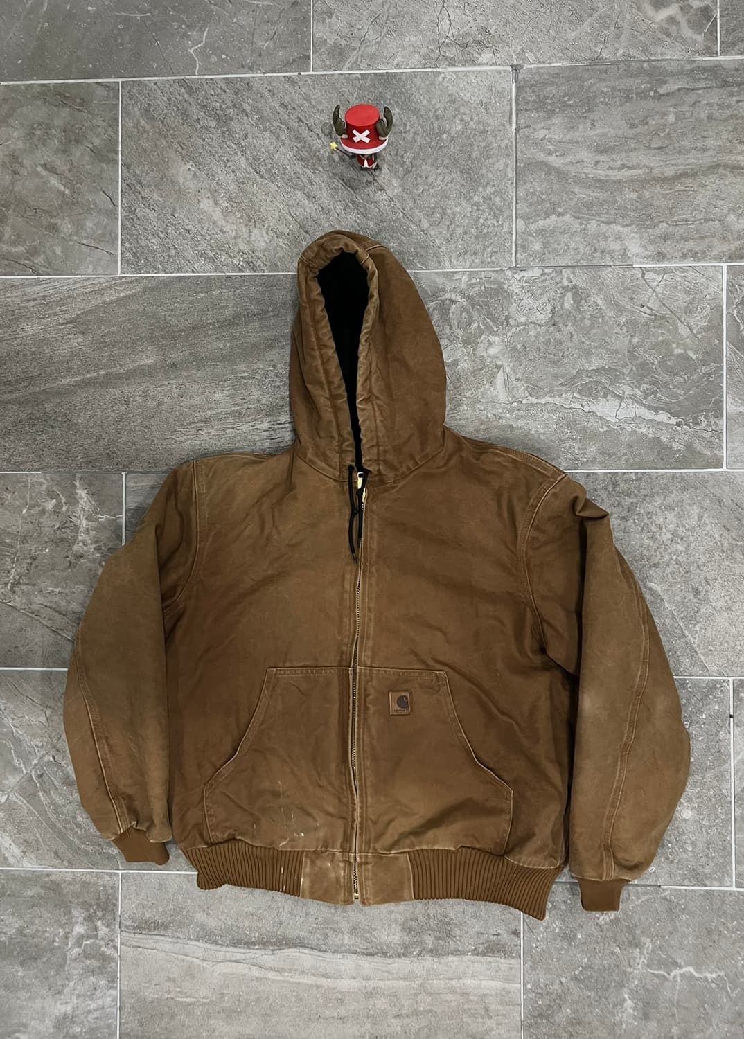 (L)칼하트 덕 액티브 후드자켓 J130 BRN 칼하트브라운 상품이미지1