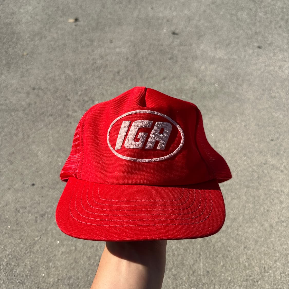 vintage usa iga foodliner cap 상품이미지1
