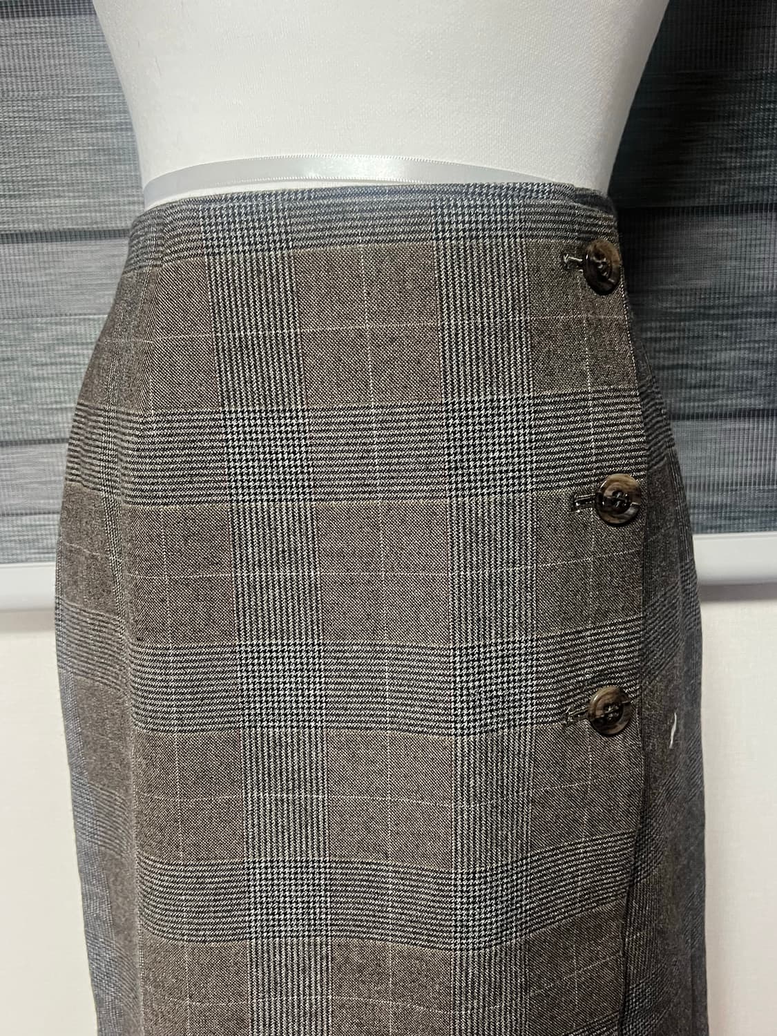 빈티지체크치마 상품이미지2