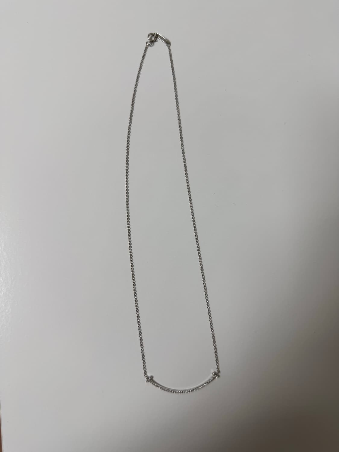 티파니앤코 스마일 티 t 다이아 목걸이 상품이미지4