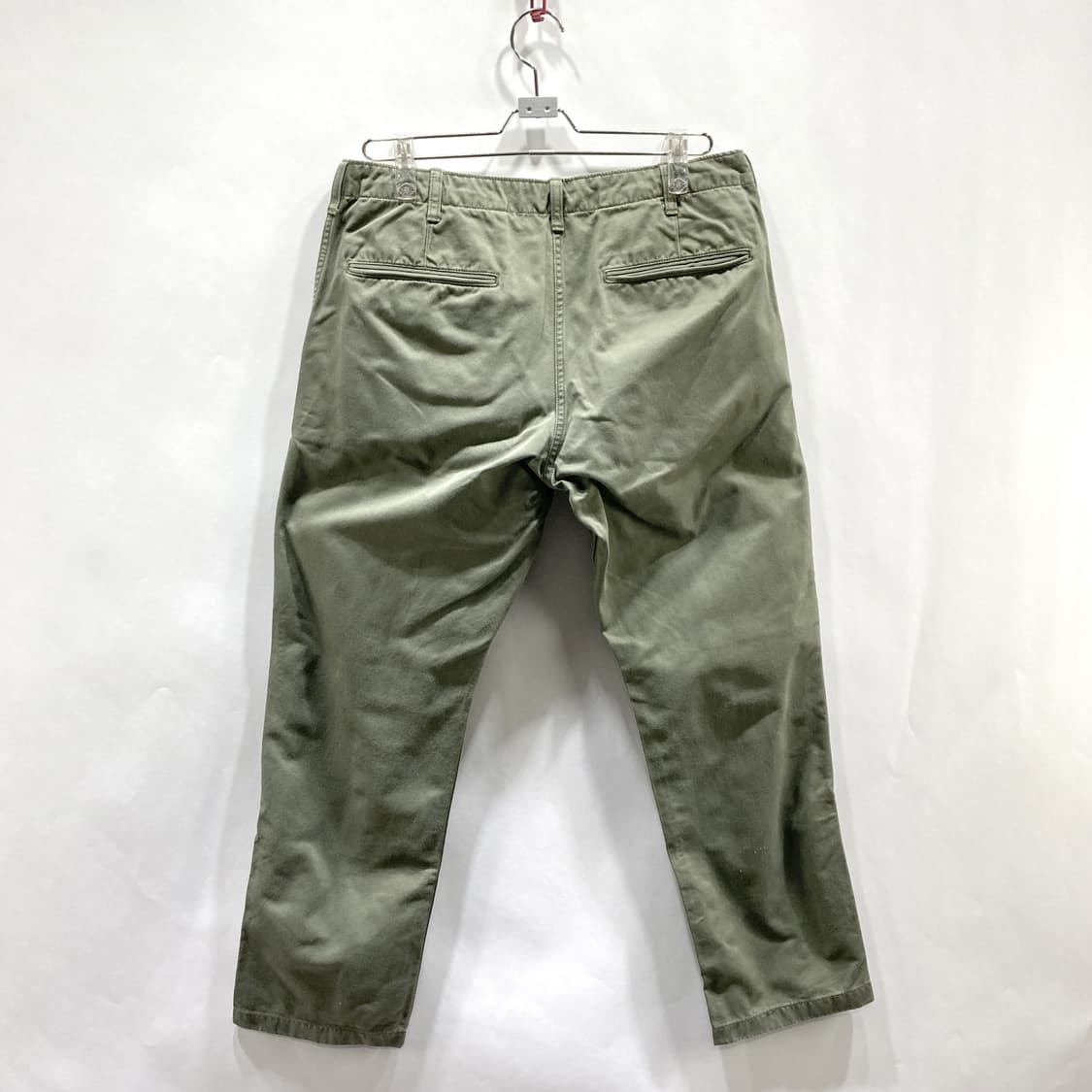 유니클로 남성캐쥬얼면바지 카키 33  상품이미지3