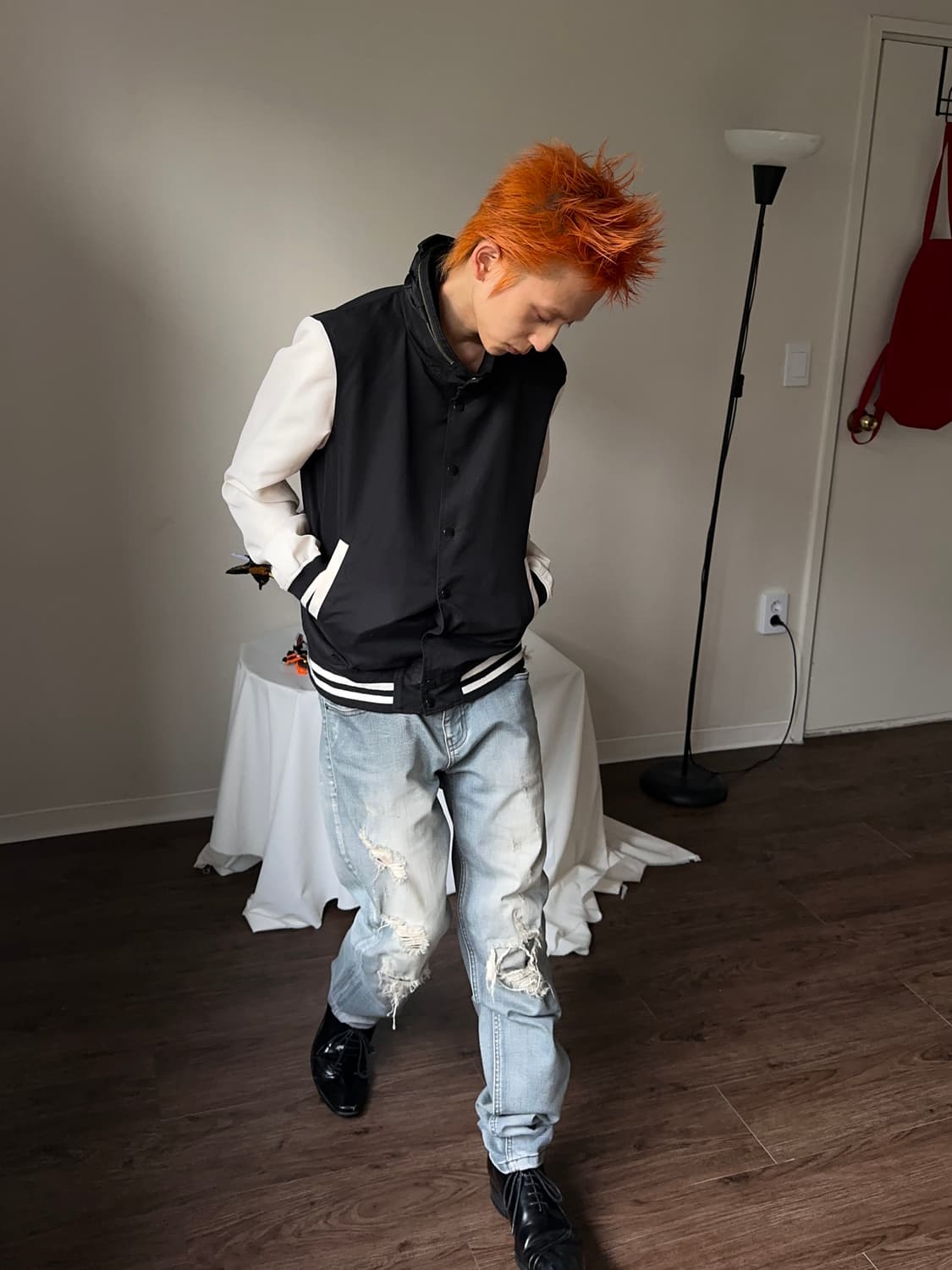 Beams Heart 라이트 바시티 블루종  상품이미지2