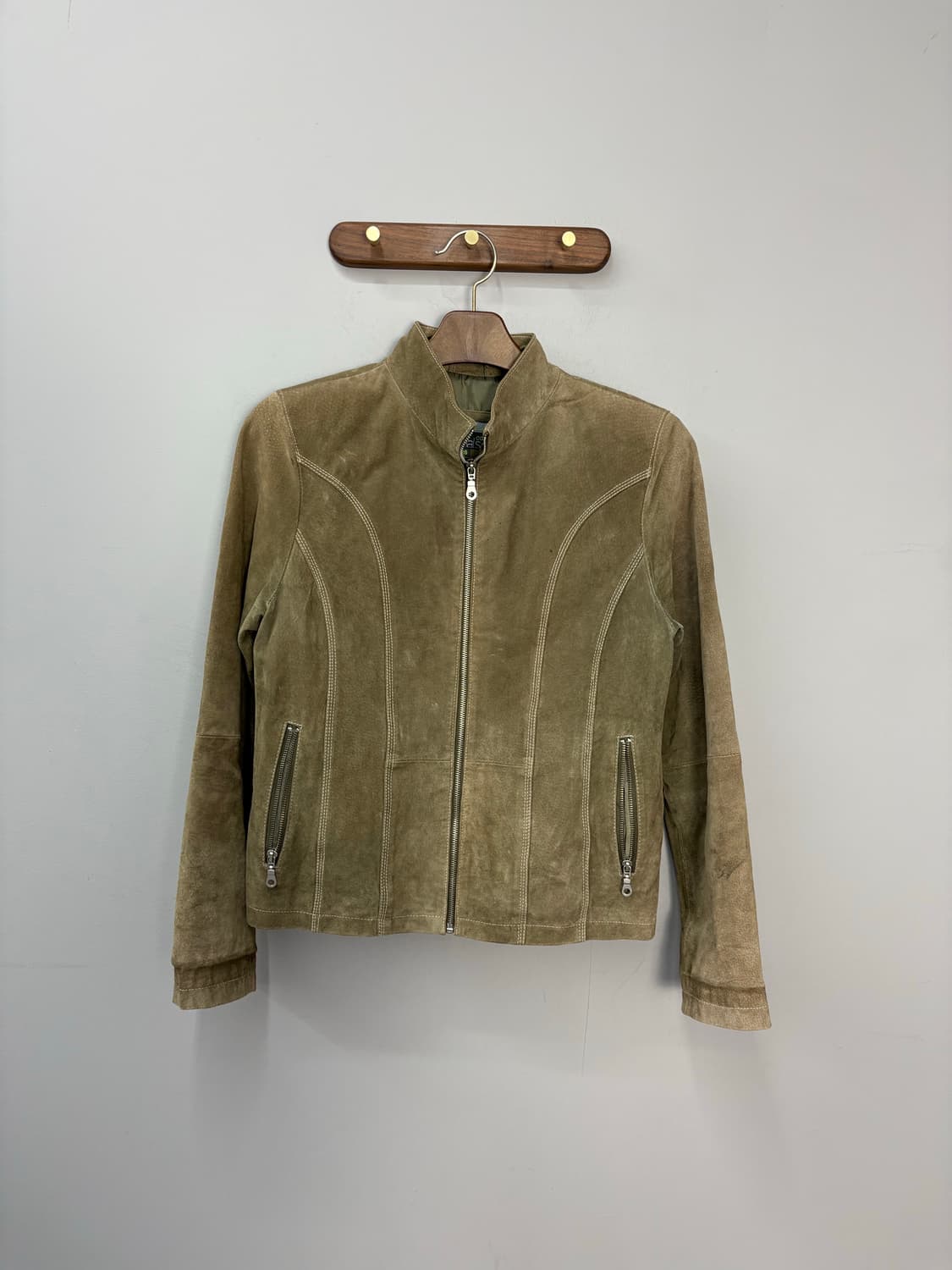 빈티지 스웨이드 레더자켓 A2749 상품이미지2