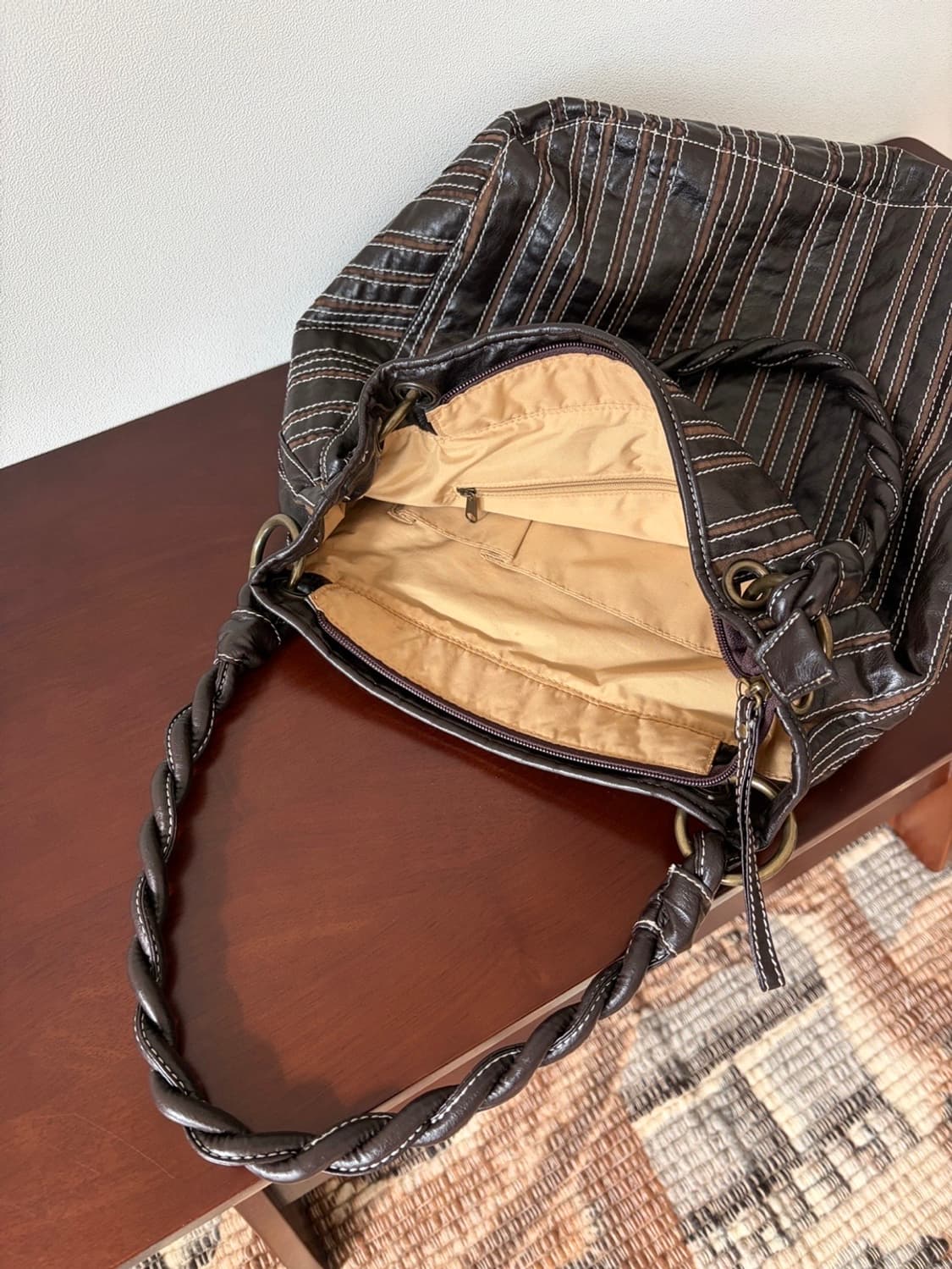 leather shoulder bag 상품이미지6