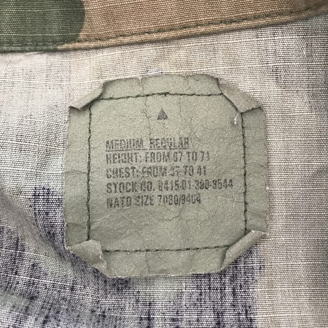 미군 BDU 오리지널 셔츠자켓 [medium,regular] 상품이미지4