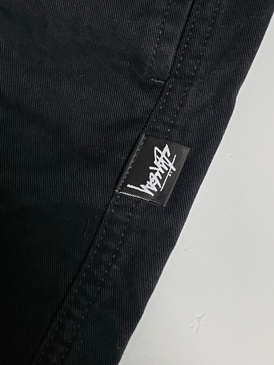 스투시 에어브러쉬 아이콘 비치 팬츠 블랙 상품이미지4