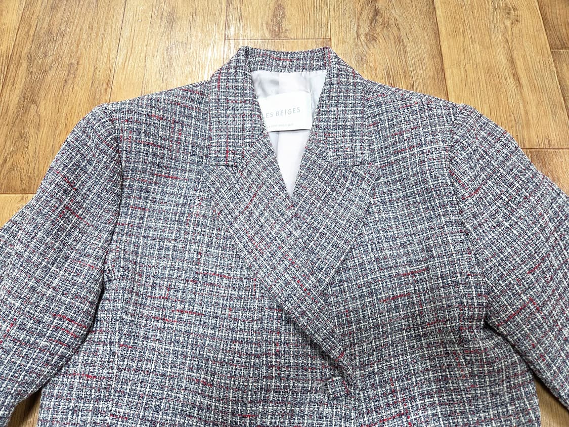 더베이지스(THE BEIGES) 레스베이지 트위드자켓 55 새상품  상품이미지2