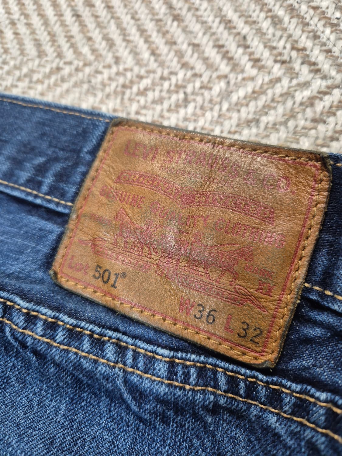 리바이스 501 w36 (A22) 상품이미지4