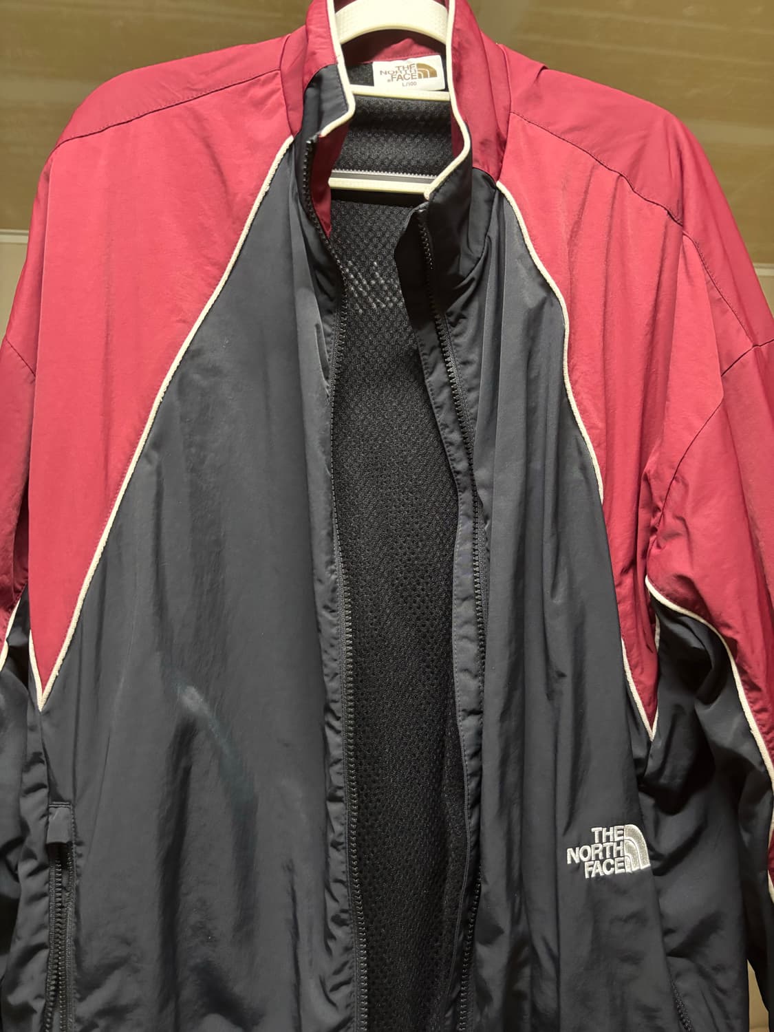 노스페이스 NJ3BR10J 화이트라벨 TNF 크루 자켓_BLACK 상품이미지1