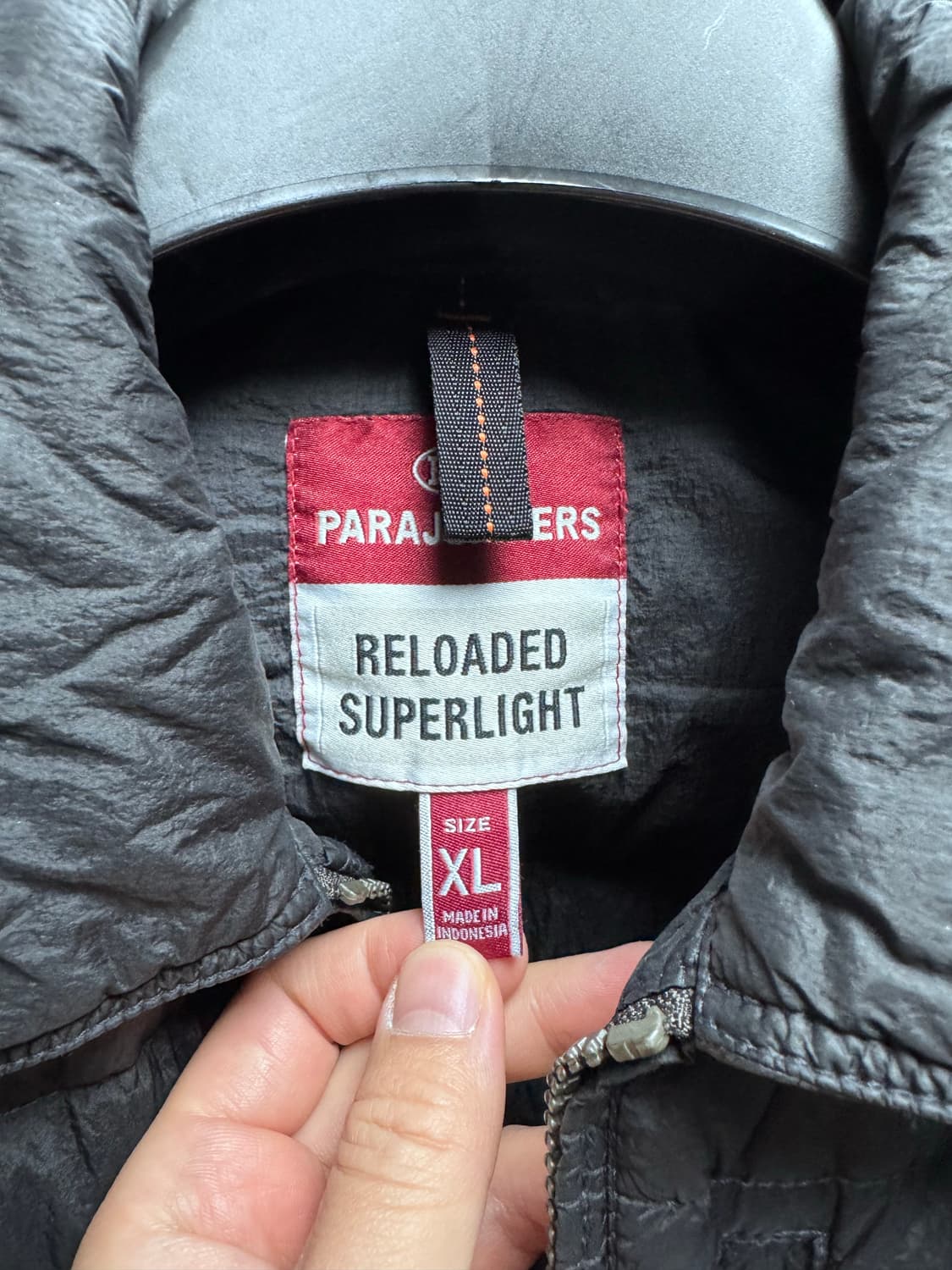 파라점퍼스 링 다운 자켓 블랙 - 23FW 상품이미지2