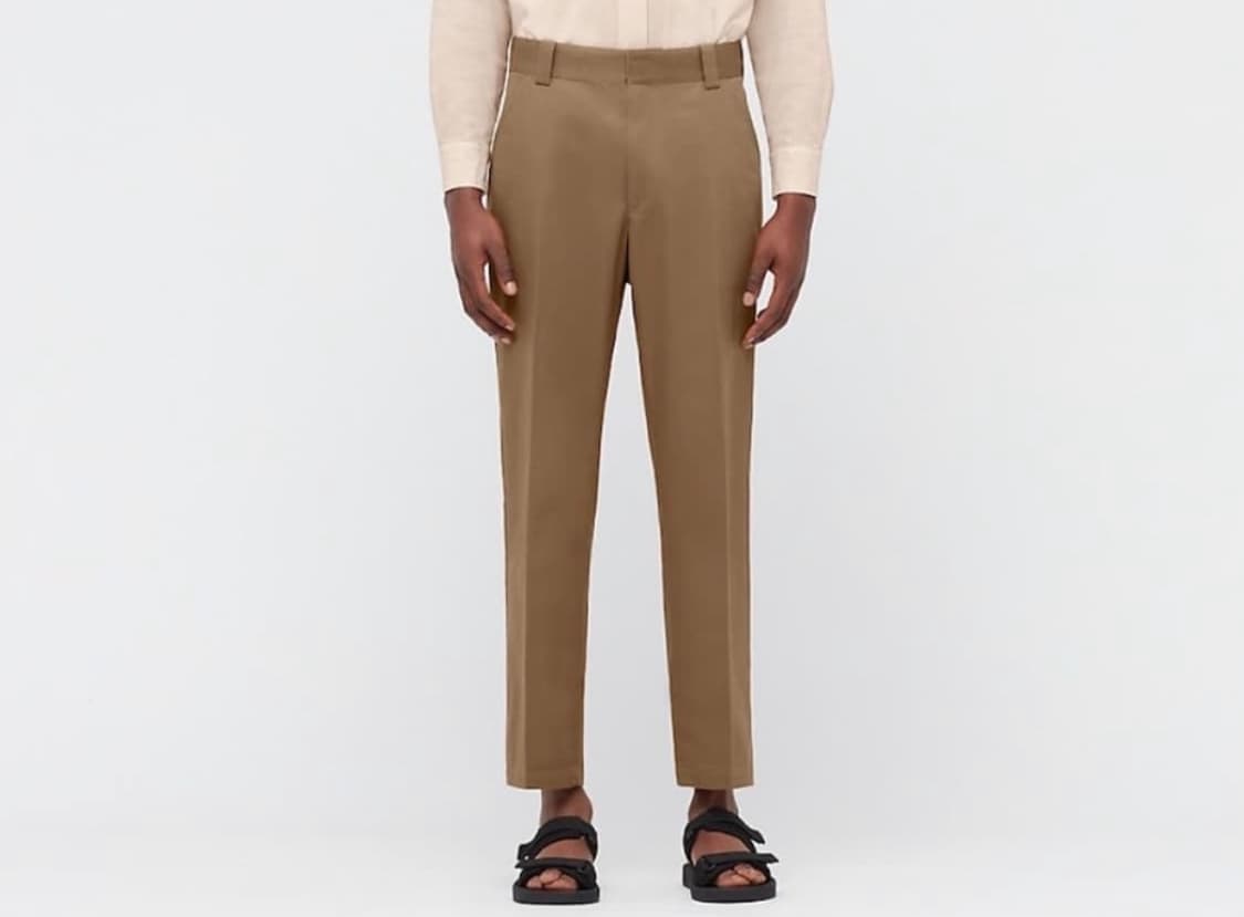 유니클로 U 르메르 브라운 치노팬츠 상품이미지1