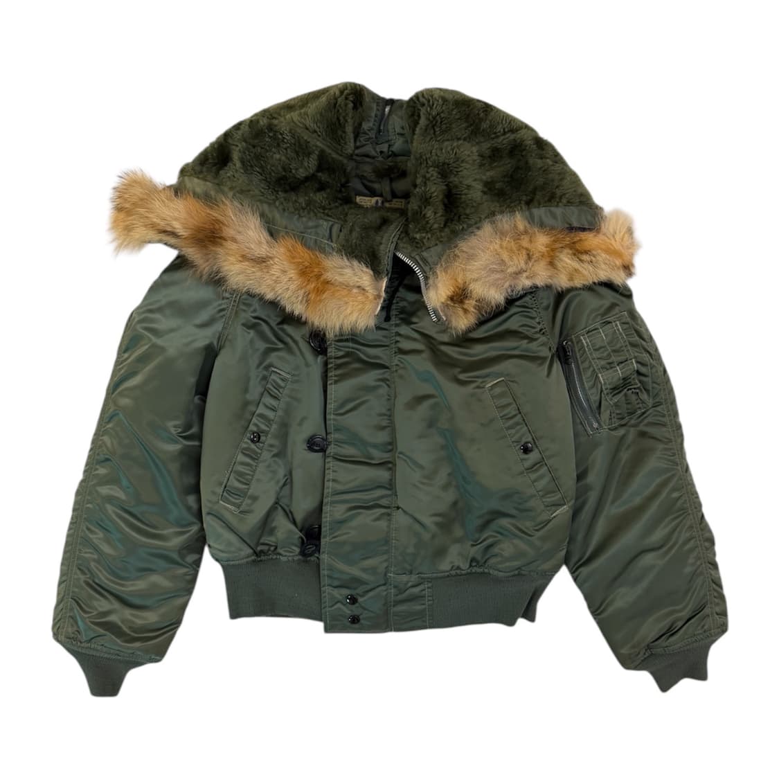 90s CORINTH N-2B 플라이트 봄버자켓 세이지 상품이미지1