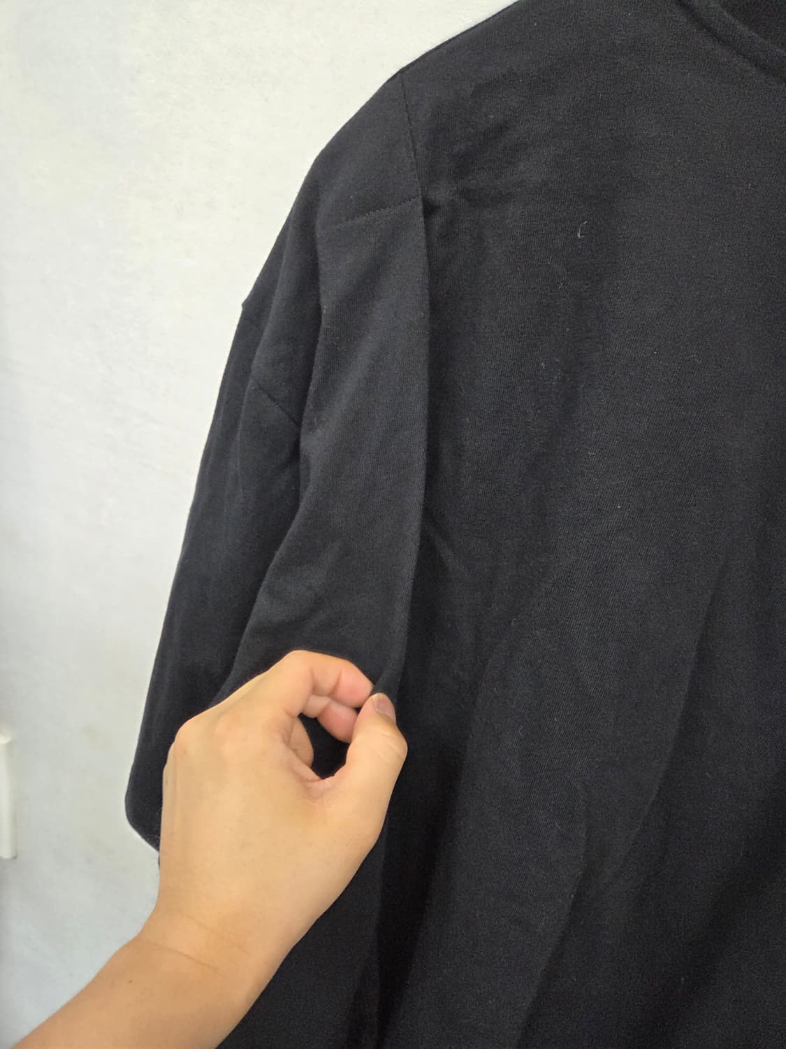 엔다미로혼 스네이크 스컬 프린팅 핀턱 반팔 대략 xl 오버핏  상품이미지4