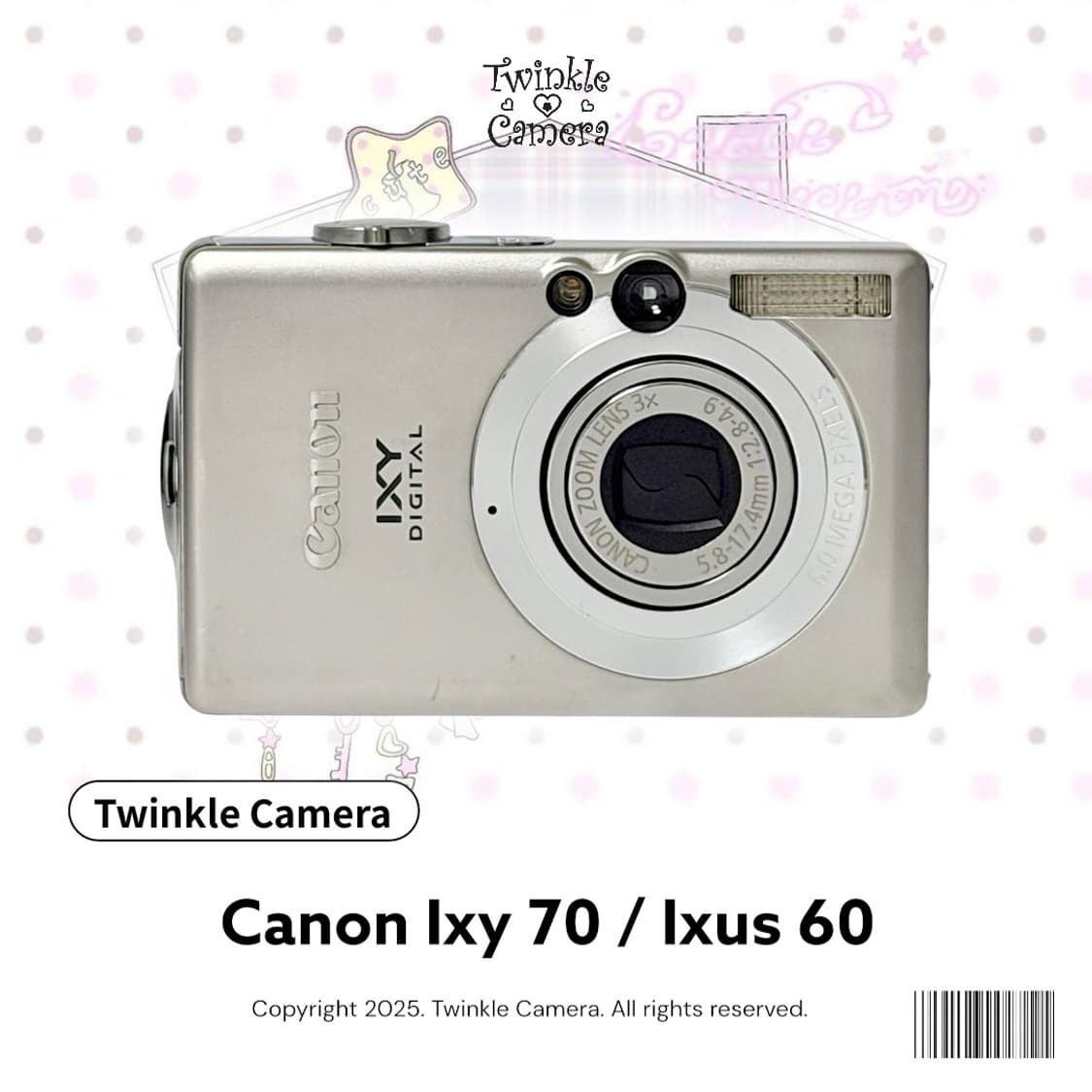 Canon ixy 캐논 익시 70 (익서스 60) 상품이미지1